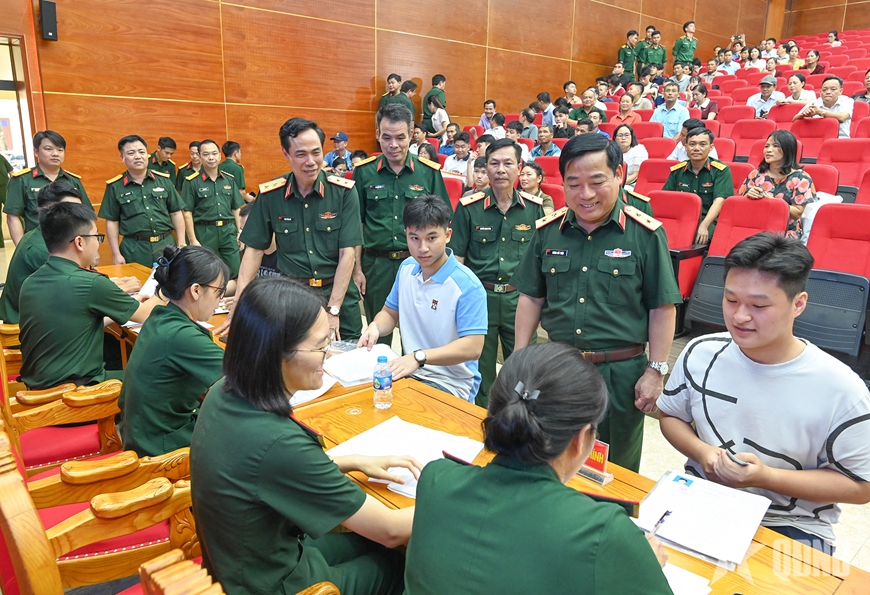 HỌC VIỆN HẬU CẦN TIẾP NHẬN HỌC VIÊN TRÚNG TUYỂN