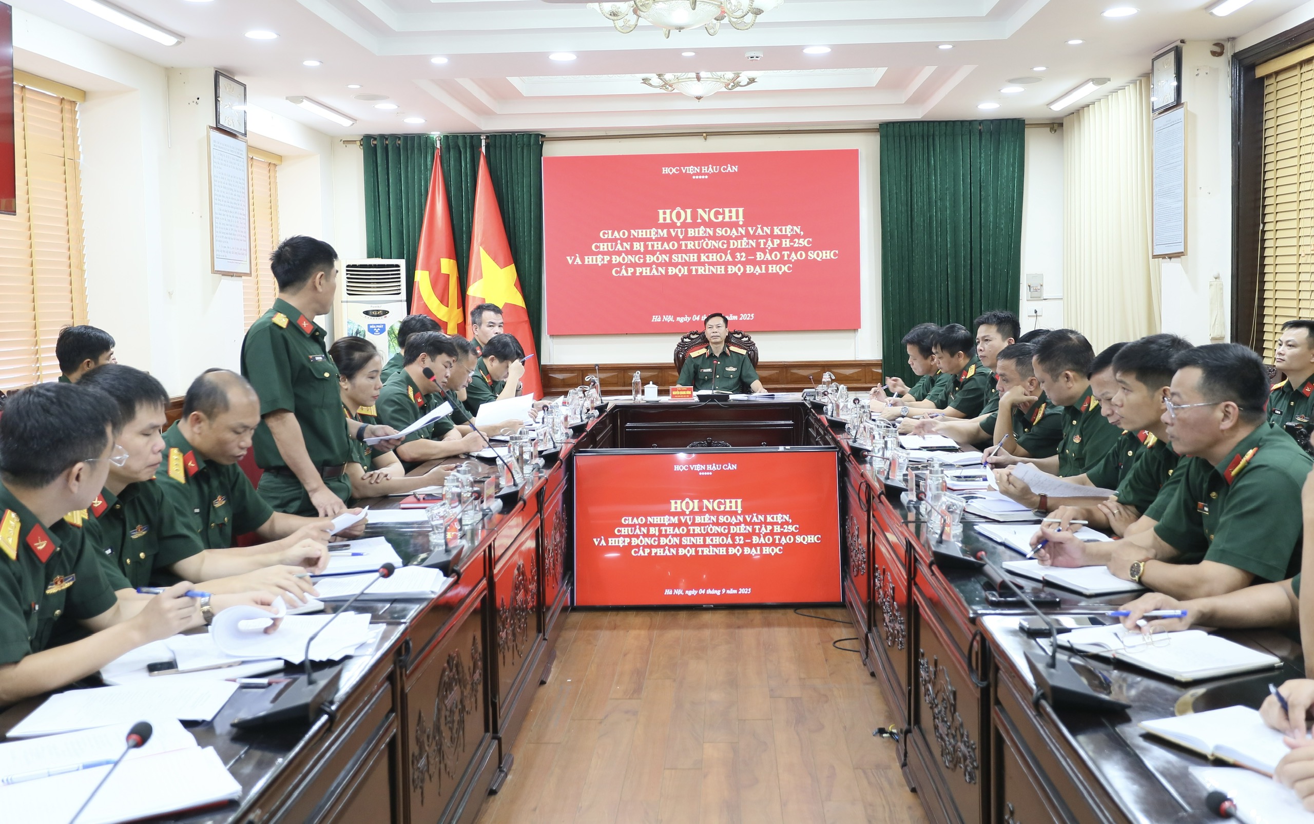 TÍCH CỰC, CHỦ ĐỘNG LÀM TỐT CÔNG TÁC CHUẨN BỊ, QUYẾT TÂM HOÀN THÀNH XUẤT SẮC NHIỆM VỤ DIỄN TẬP H-25C