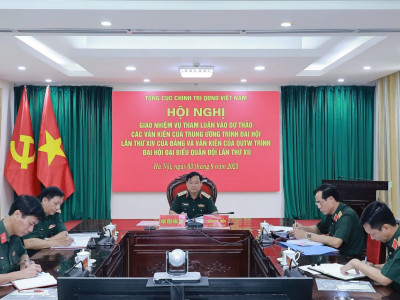 HỌC VIỆN HẬU CẦN THAM GIA HỘI NGHỊ TRỰC TUYẾN GIAO NHIỆM VỤ CHUẨN BỊ THAM LUẬN TẠI ĐẠI HỘI ĐẠI BIỂU ĐẢNG BỘ QUÂN ĐỘI LẦN THỨ XII