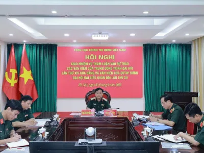 HỌC VIỆN HẬU CẦN THAM GIA HỘI NGHỊ TRỰC TUYẾN GIAO NHIỆM VỤ CHUẨN BỊ THAM LUẬN TẠI ĐẠI HỘI ĐẠI BIỂU ĐẢNG BỘ QUÂN ĐỘI LẦN THỨ XII