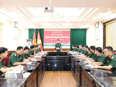 LAN TOẢ SÂU SẮC HÌNH ẢNH HỌC VIỆN HẬU CẦN  QUA MỖI ĐỢT LUÂN CHUYỂN, THỰC TẾ CÁN BỘ