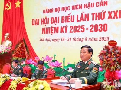 ĐẠI HỘI ĐẠI BIỂU ĐẢNG BỘ HỌC VIỆN HẬU CẦN LẦN THỨ XXIII, NHIỆM KỲ 2025 - 2030
