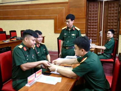 HỌC VIỆN HẬU CẦN TỔ CHỨC ĐÓN SINH ĐỢT 2 NĂM HỌC 2025 - 2026