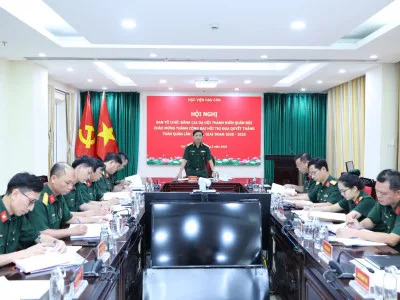 HỌC VIỆN HẬU CẦN TÍCH CỰC LÀM TỐT CÔNG TÁC CHUẨN BỊ CHO NHIỆM VỤ ĐĂNG CAI DẠ HỘI THANH NIÊN QUÂN ĐỘI