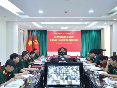 KHAI MẠC LỚP TẬP HUẤN CÔNG TÁC HẬU CẦN, TÀI CHÍNH CHO CÁN BỘ QUÂN ĐỘI NHÂN DÂN LÀO NĂM 2025