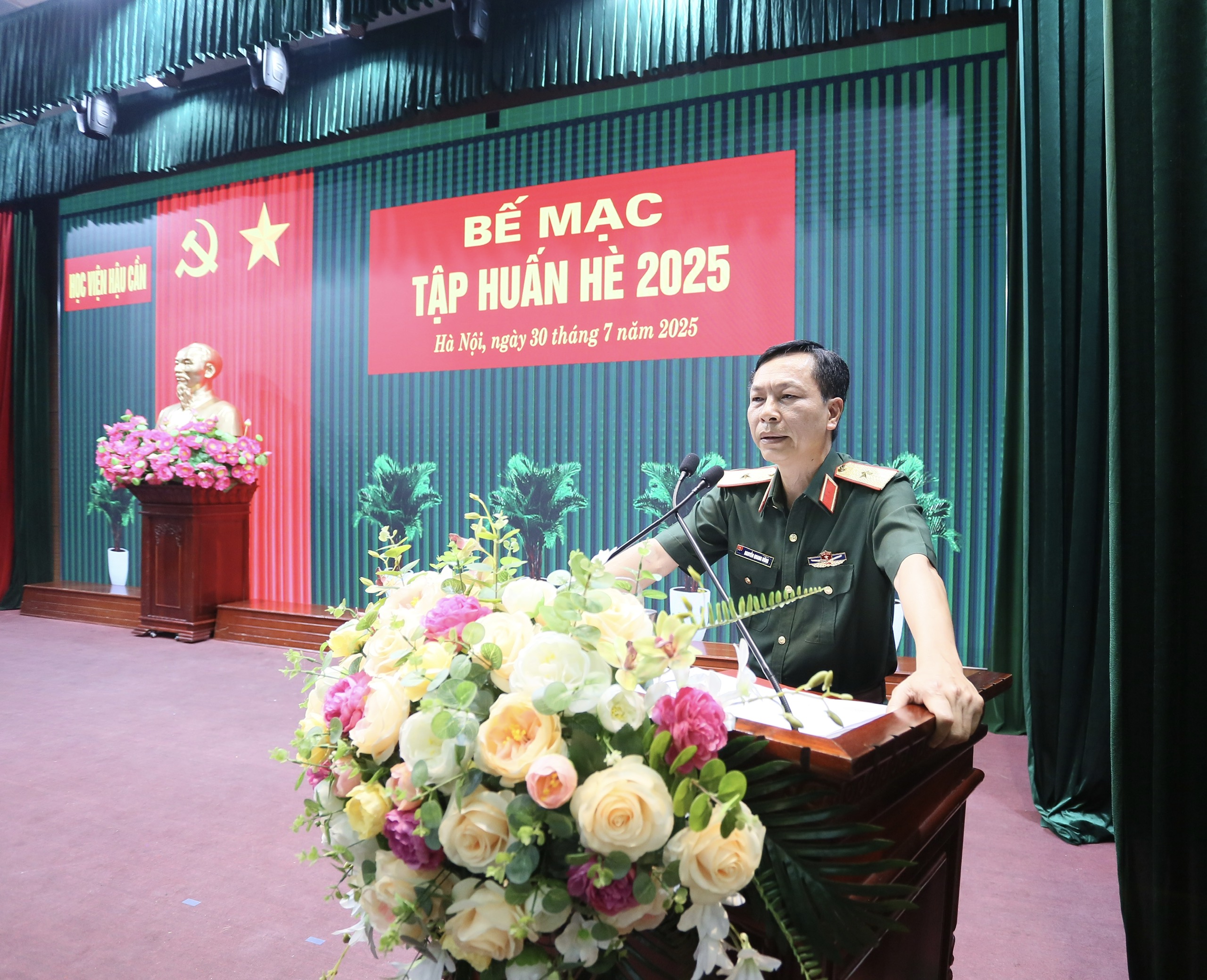 HỌC VIỆN HẬU CẦN BẾ MẠC TẬP HUẤN HÈ 2024