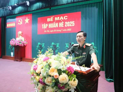 HỌC VIỆN HẬU CẦN BẾ MẠC TẬP HUẤN HÈ 2024