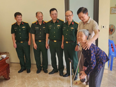 KHOA KHOA HỌC CƠ BẢN, HỌC VIỆN HẬU CẦN TỔ CHỨC THĂM HỎI, TẶNG QUÀ GIA ĐÌNH LIỆT SĨ