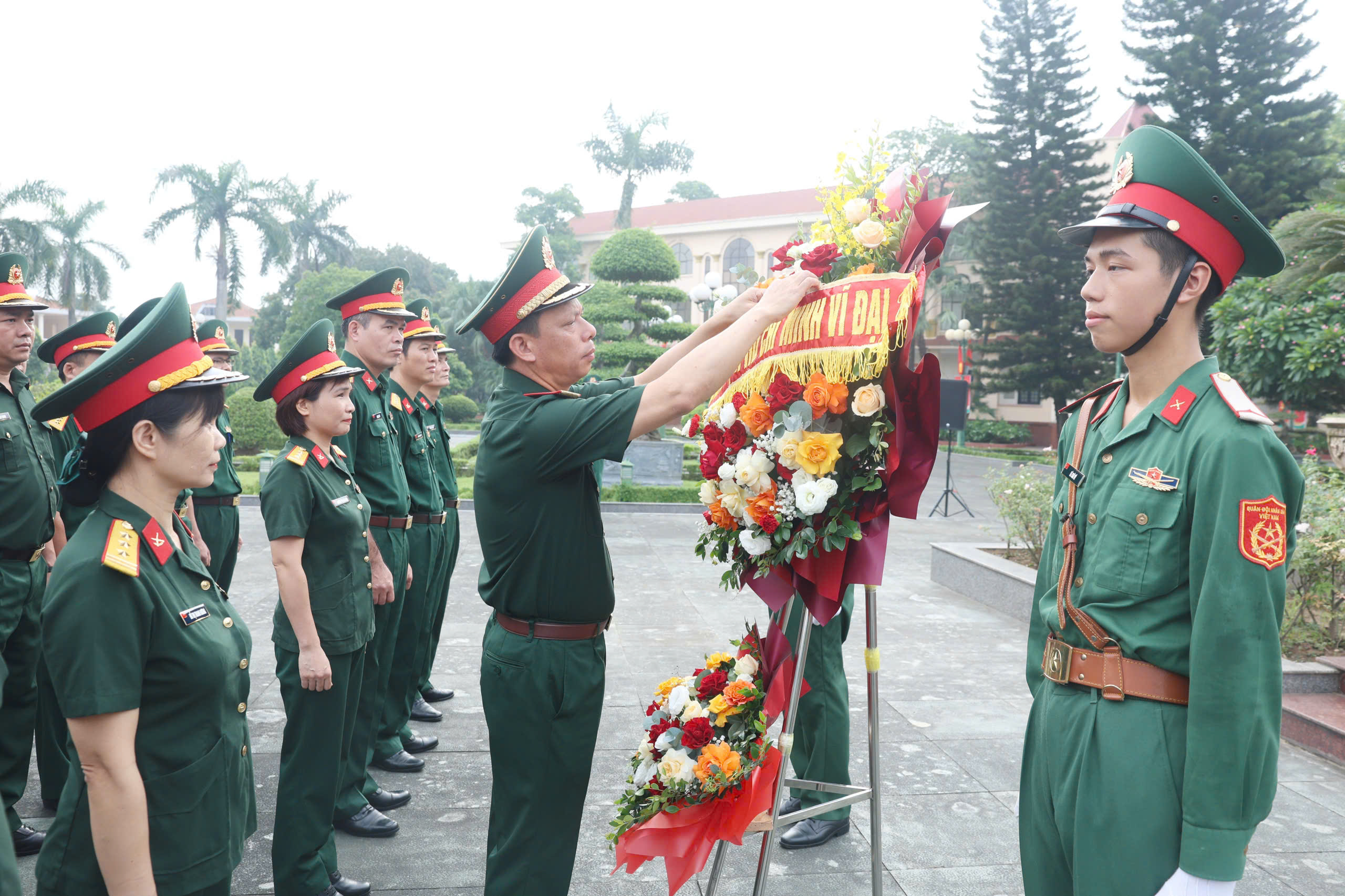 HỌC VIỆN HẬU CẦN NHIỀU HOẠT ĐỘNG  THIẾT THỰC, Ý NGHĨA KỶ NIỆM 78 NĂM NGÀY THƯƠNG BINH, LIỆT SĨ