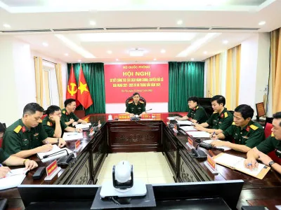 HỌC VIỆN HẬU CẦN THAM DỰ HỘI NGHỊ SƠ KẾT CÔNG TÁC  CẢI CÁCH HÀNH CHÍNH VÀ CHUYỂN ĐỔI SỐ