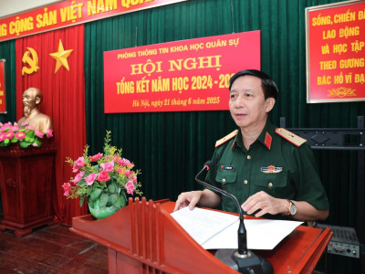 SÔI NỔI HỘI NGHỊ TỔNG KẾT NĂM HỌC Ở HỌC VIỆN HẬU CẦN