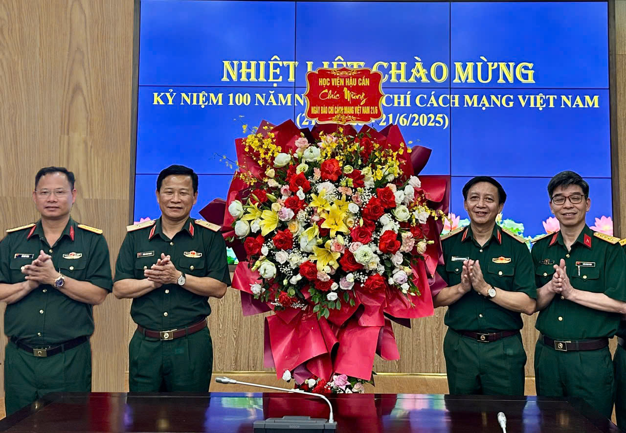 HỌC VIỆN HẬU CẦN CHÚC MỪNG NGÀY BÁO CHÍ CÁCH MẠNG VIỆT NAM