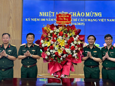HỌC VIỆN HẬU CẦN CHÚC MỪNG NGÀY BÁO CHÍ CÁCH MẠNG VIỆT NAM