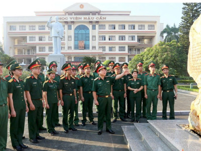 PHÁT HUY TRUYỀN THỐNG, RA SỨC THI ĐUA LẬP THÀNH TÍCH CAO NHẤT CHÀO MỪNG ĐẠI HỘI ĐẢNG BỘ HỌC VIỆN LẦN THỨ XXIII, NHIỆM KỲ 2025 - 2030