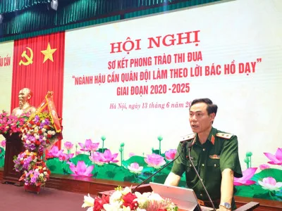 HỌC VIỆN HẬU CẦN SƠ KẾT PHONG TRÀO THI ĐUA “NGÀNH HẬU CẦN QUÂN ĐỘI LÀM THEO LỜI BÁC HỒ DẠY”
