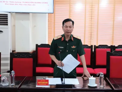 HỌC VIỆN HẬU CẦN TỔ CHỨC HỘI THẢO ĐỀ CƯƠNG ĐỀ TÀI CẤP BỘ QUỐC PHÒNG