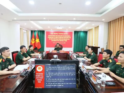 HỌC VIỆN HẬU CẦN THAM GIA HỘI NGHỊ TOÀN QUỐC QUÁN TRIỆT, TRIỂN KHAI THỰC HIỆN NGHỊ QUYẾT SỐ 66-NQ/TW VÀ NGHỊ QUYẾT SỐ 68-NQ/TW CỦA BỘ CHÍNH TRỊ