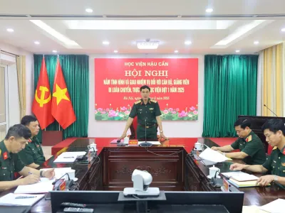 NẮM TÌNH HÌNH VÀ GIAO NHIỆM VỤ ĐỐI VỚI CÁN BỘ, GIẢNG VIÊN ĐI LUÂN CHUYỂN, THỰC TẾ VỀ HỌC VIỆN ĐỢT 1 NĂM 2025