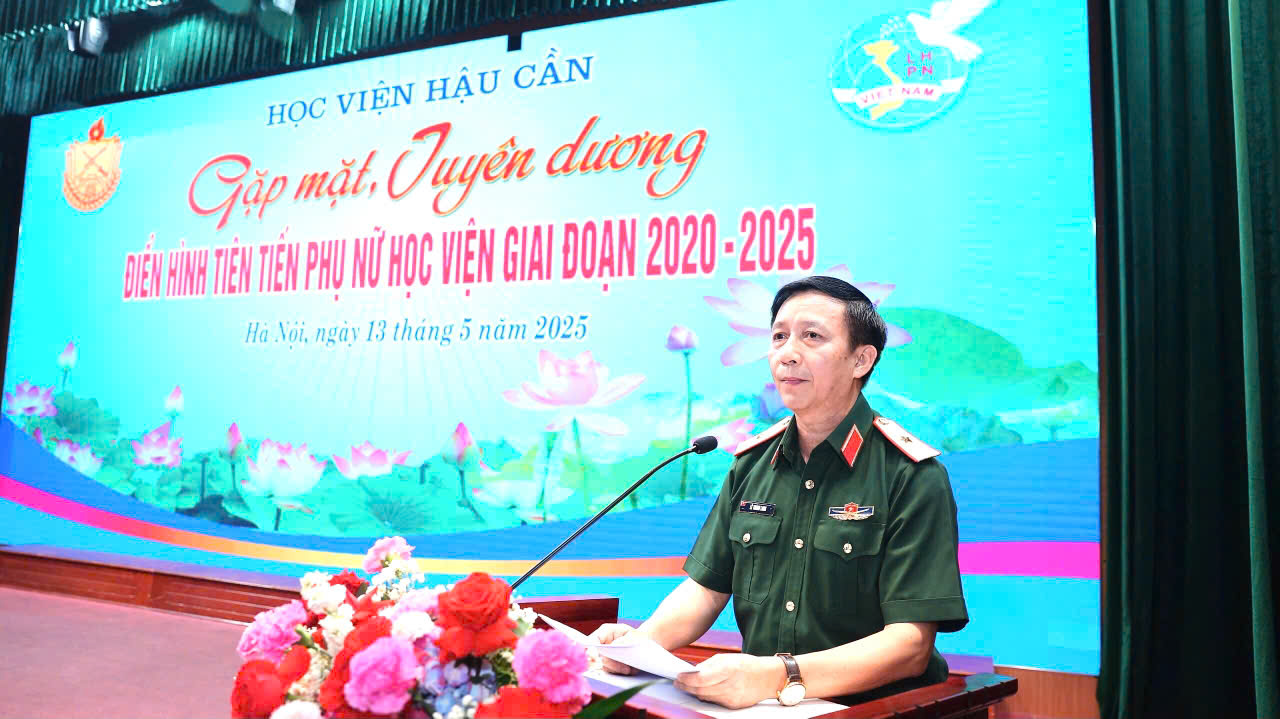 HỌC VIỆN HẬU CẦN: TUYÊN DƯƠNG CÁN BỘ, HỘI VIÊN PHỤ NỮ ĐIỂN HÌNH TIÊN TIẾN GIAI ĐOẠN 2020-2025