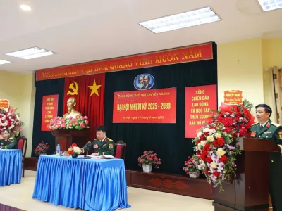 HỆ ĐÀO TẠO CHUYÊN NGÀNH TỔ CHỨC THÀNH CÔNG ĐẠI HỘI ĐẢNG BỘ NHIỆM KỲ 2025 - 2030