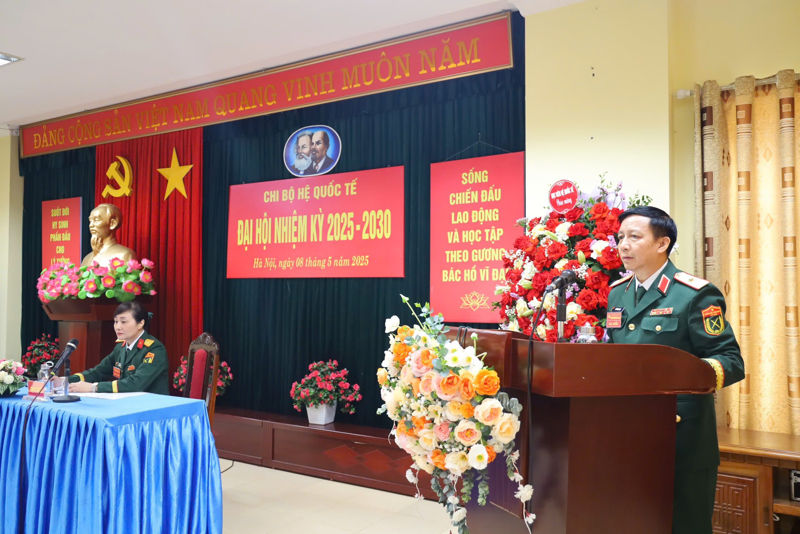 KHÍ THẾ MỚI TỪ ĐẠI HỘI ĐẢNG Ở HỌC VIỆN HẬU CẦN