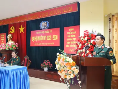 KHÍ THẾ MỚI TỪ ĐẠI HỘI ĐẢNG Ở HỌC VIỆN HẬU CẦN
