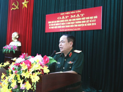 HỌC VIỆN HẬU CẦN THAM GIA TUYÊN TRUYỀN KỶ NIỆM 50 NĂM NGÀY GIẢI PHÓNG MIỀN NAM, THỐNG NHẤT ĐẤT NƯỚC