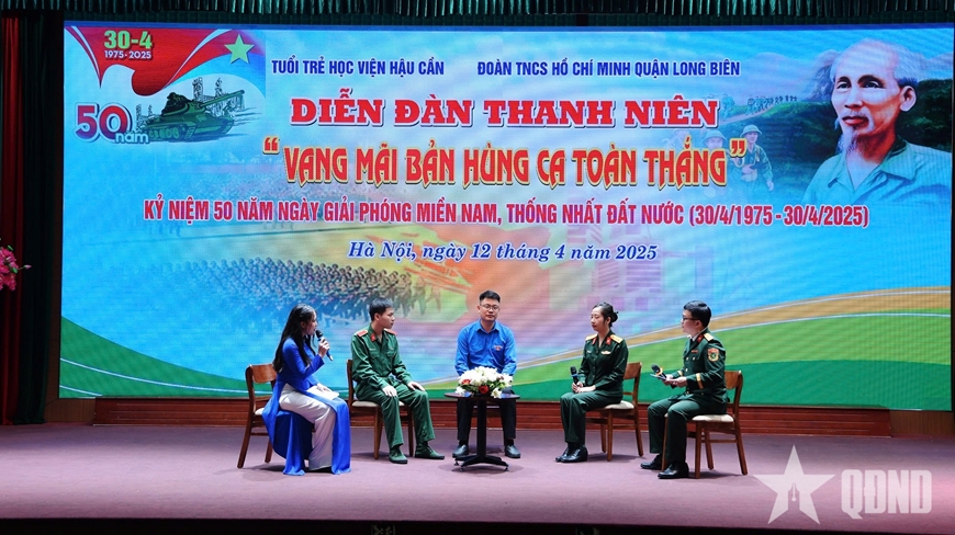 KHƠI DẬY KHÁT VỌNG CỐNG HIẾN CỦA TUỔI TRẺ QUA DIỄN ĐÀN THANH NIÊN “VANG MÃI BẢN HÙNG CA TOÀN THẮNG”