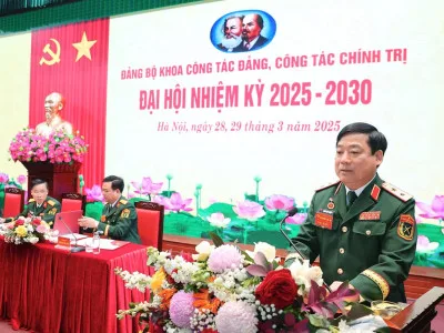 ĐẢNG BỘ HỌC VIỆN HẬU CẦN CHỈ ĐẠO THÀNH CÔNG ĐẠI HỘI ĐẢNG BỘ CƠ SỞ LÀM TRƯỚC