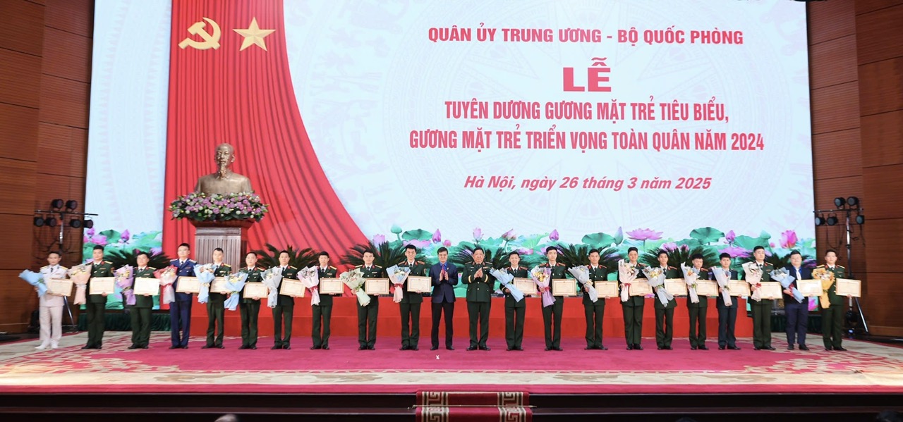 HỌC VIÊN HỌC VIỆN HẬU CẦN ĐƯỢC TUYÊN DƯƠNG GƯƠNG MẶT TRẺ TRIỂN VỌNG TOÀN QUÂN NĂM 2024