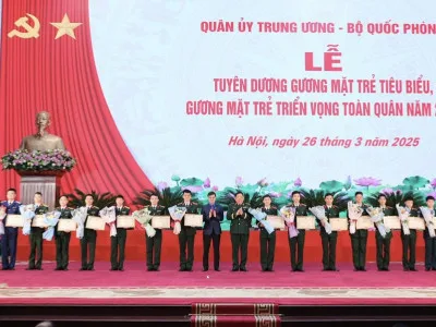 HỌC VIÊN HỌC VIỆN HẬU CẦN ĐƯỢC TUYÊN DƯƠNG GƯƠNG MẶT TRẺ TRIỂN VỌNG TOÀN QUÂN NĂM 2024