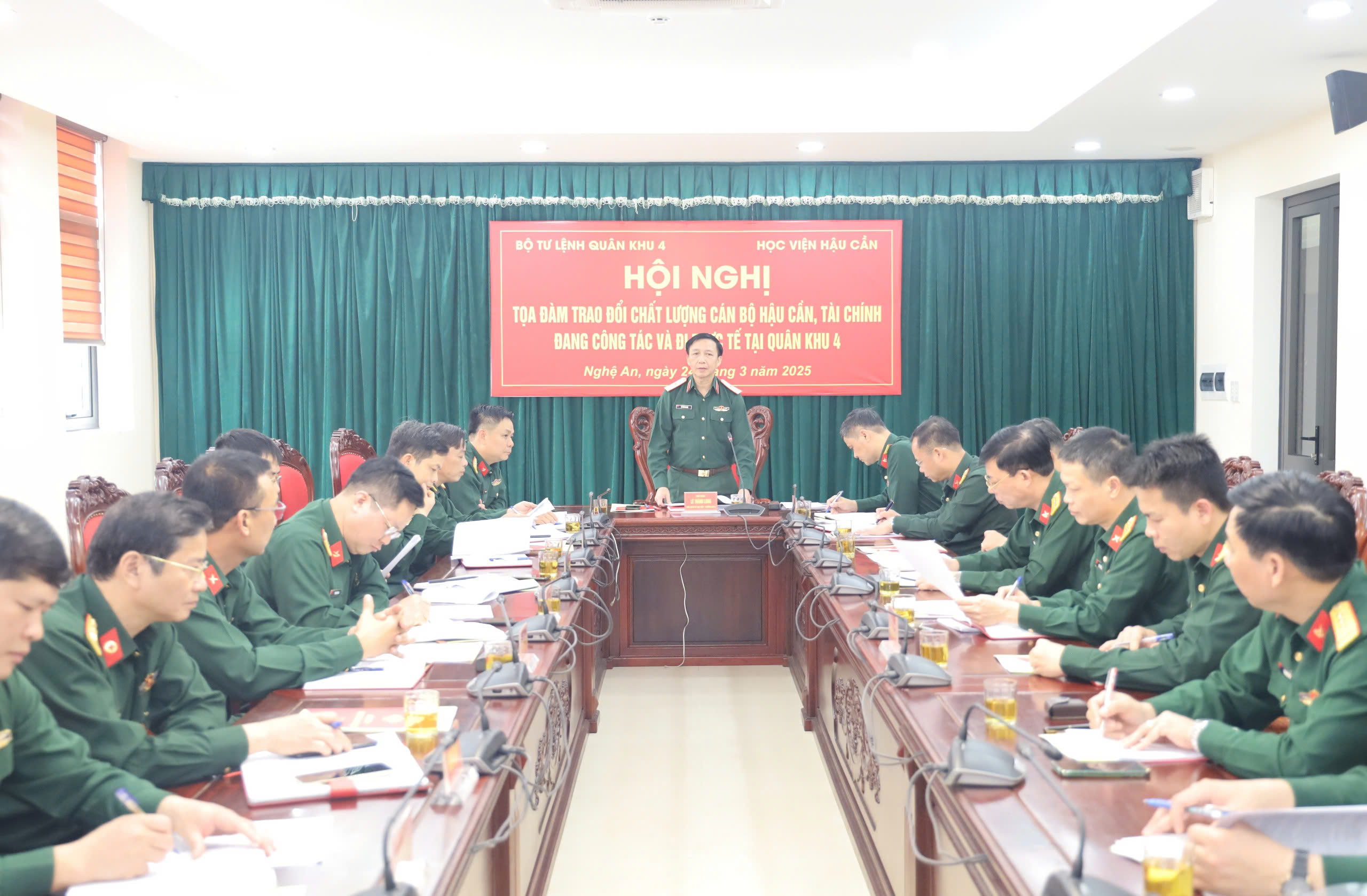 HỌC VIỆN HẬU CẦN KHẢO SÁT, NẮM CHẤT LƯỢNG ĐỘI NGŨ CÁN BỘ NGÀNH HẬU CẦN, KỸ THUẬT, TÀI CHÍNH