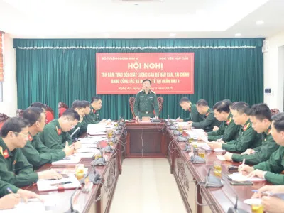HỌC VIỆN HẬU CẦN KHẢO SÁT, NẮM CHẤT LƯỢNG ĐỘI NGŨ CÁN BỘ NGÀNH HẬU CẦN, KỸ THUẬT, TÀI CHÍNH