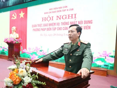LÀM TỐT CÔNG TÁC CHUẨN BỊ ĐỂ DIỄN TẬP CỦA HỌC VIỆN NGÀY CÀNG GẦN HƠN VỚI THỰC TIỄN, LÀ BÀI HỌC MÔ PHẠM NGAY TRONG QUÁ TRÌNH ĐÀO TẠO