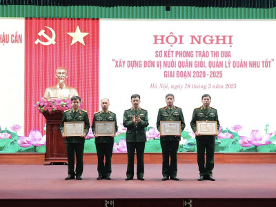 HỌC VIỆN HẬU CẦN ĐẨY MẠNH PHONG TRÀO “XÂY DỰNG ĐƠN VỊ NUÔI QUÂN GIỎI, QUẢN LÝ QUÂN NHU TỐT”