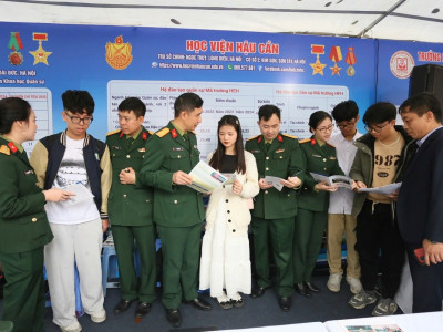 HỌC VIỆN HẬU CẦN THAM GIA TUYÊN TRUYỀN, HƯỚNG NGHIỆP TUYỂN SINH QUÂN SỰ TẠI ĐẠI HỌC BÁCH KHOA HÀ NỘI