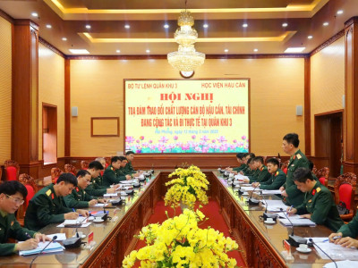 HỌC VIỆN HẬU CẦN KIỂM TRA HỌC VIÊN THỰC TẬP TỐT NGHIỆP KẾT HỢP TUYÊN TRUYỀN TUYỂN SINH VÀ LÀM CÔNG TÁC CHÍNH SÁCH TẠI ĐỊA BÀN QUÂN KHU 3