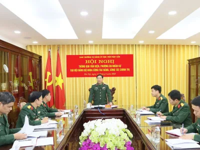 ĐỂ ĐẠI HỘI ĐẢNG BỘ LÀM TRƯỚC CỦA KHOA CÔNG TÁC ĐẢNG, CÔNG TÁC CHÍNH TRỊ THỰC SỰ LÀ KHUÔN MẪU