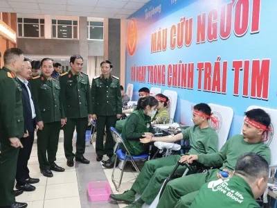 HỌC VIỆN HẬU CẦN HƯỞNG ỨNG NGÀY CHỦ NHẬT ĐỎ NĂM 2025