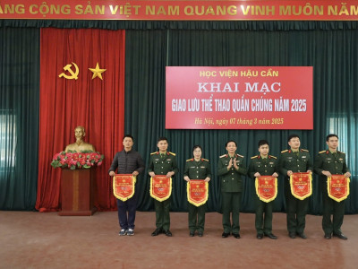 HỌC VIỆN HẬU CẦN: SÔI NỔI GIAO LƯU THỂ THAO QUẦN CHÚNG NĂM 2025