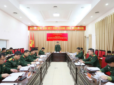 HỘI NGHỊ QUÁN TRIỆT CHỈ THỊ; THÔNG QUA KẾ HOẠCH TỔ CHỨC DIỄN TẬP VÀ CÁC KẾ HOẠCH BẢO ĐẢM DIỄN TẬP H-25B