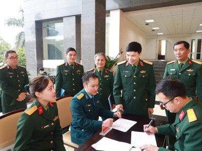 HỌC VIỆN HẬU CẦN ĐÓN THÍ SINH DỰ KHOÁ CAO HỌC, CAO HỌC KẾT HỢP ĐÀO TẠO DÀI HẠN CHỦ NHIỆM HẬU CẦN - KỸ THUẬT CẤP TRUNG (LỮ) ĐOÀN NĂM 2025