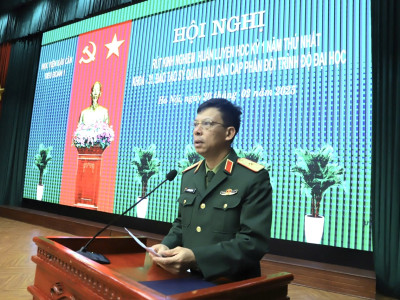 RÚT KINH NGHIỆM HUẤN LUYỆN HỌC KỲ I NĂM THỨ NHẤT – ĐÀO TẠO SĨ QUAN HẬU CẦN CẤP PHÂN ĐỘI TRÌNH ĐỘ ĐẠI HỌC KHÓA 31
