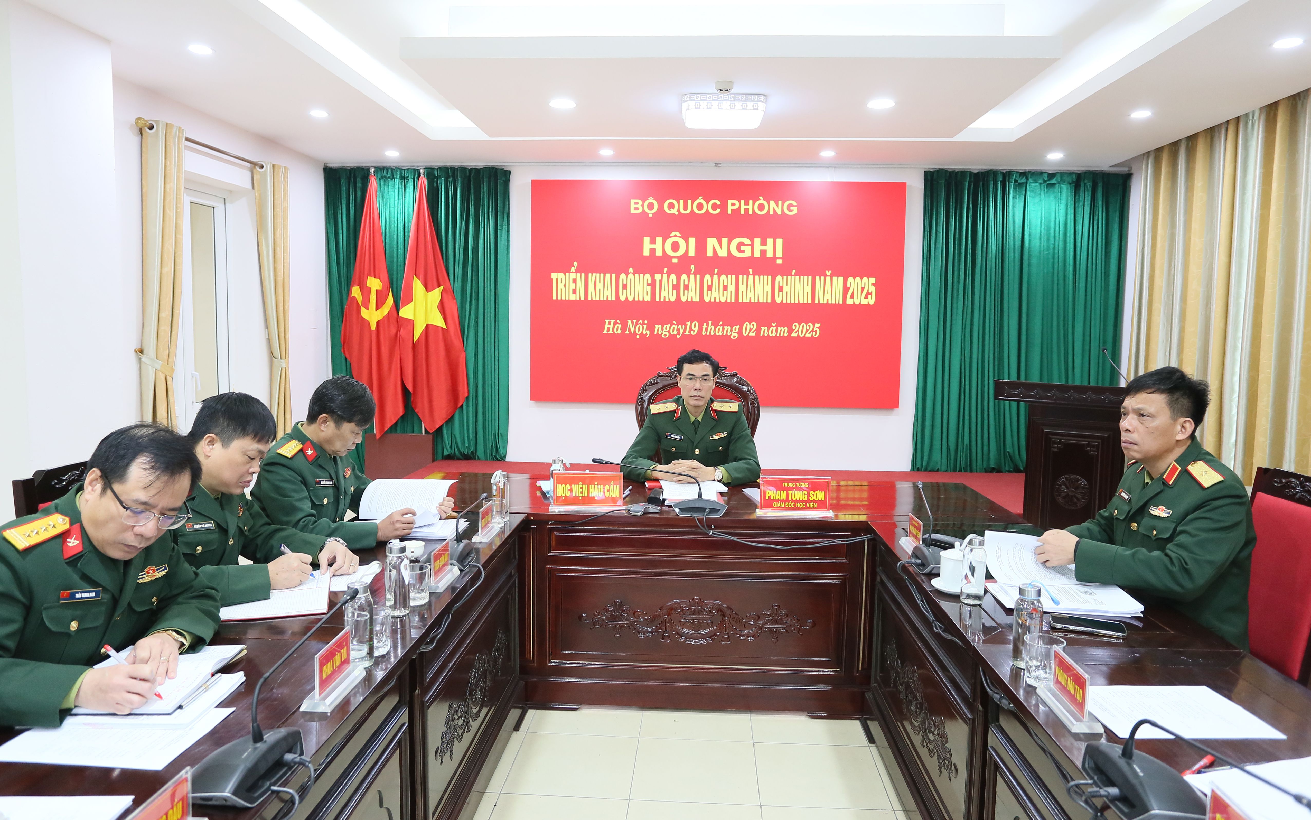 HỌC VIỆN HẬU CẦN - MỘT TRONG NHỮNG ĐƠN VỊ DẪN ĐẦU TOÀN QUÂN VỀ CẢI CÁCH HÀNH CHÍNH