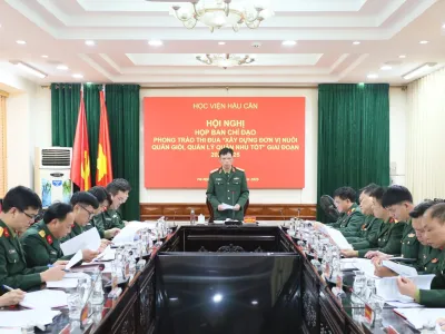 BAN CHỈ ĐẠO PHONG TRÀO THI ĐUA XÂY DỰNG ĐƠN VỊ NUÔI QUÂN GIỎI, QUẢN LÝ QUÂN NHU TỐT HỌP, TRIỂN KHAI NHIỆM VỤ
