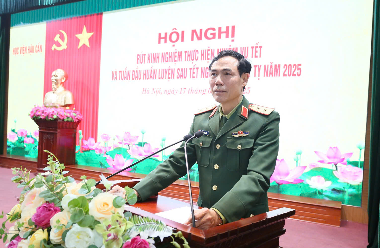 HỌC VIỆN HẬU CẦN - NHIỀU KẾT QUẢ TIÊU BIỂU NGAY TỪ ĐẦU XUÂN MỚI