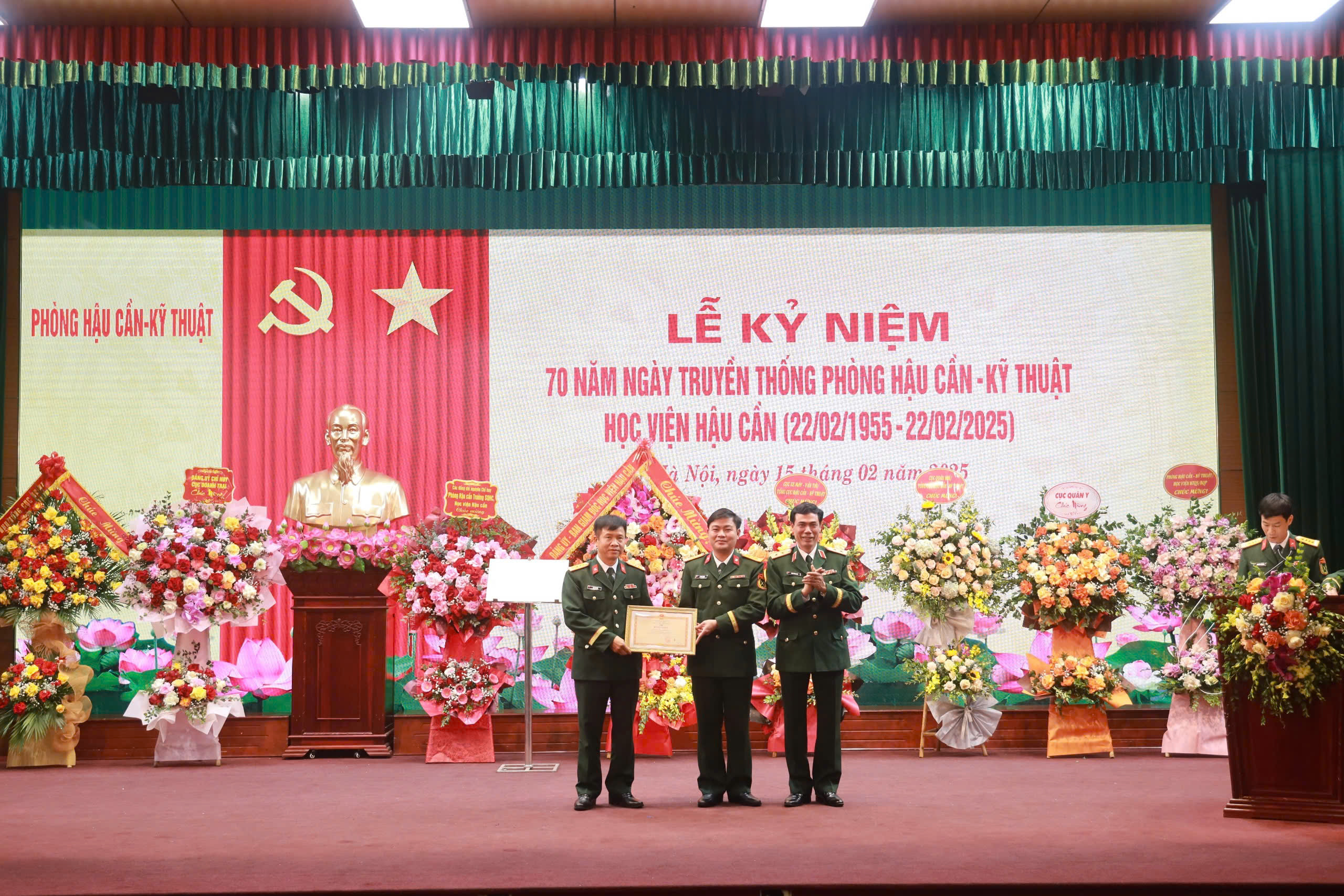 PHÒNG HẬU CẦN - KỸ THUẬT, HỌC VIỆN HẬU CẦN - 70 NĂM TỰ HÀO TRUYỀN THỐNG