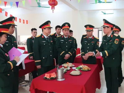 NHỮNG SĨ QUAN HẬU CẦN TƯƠNG LAI TRỔ TÀI TẠI CÁC HỘI THI DỊP TẾT ĐẾN XUÂN VỀ