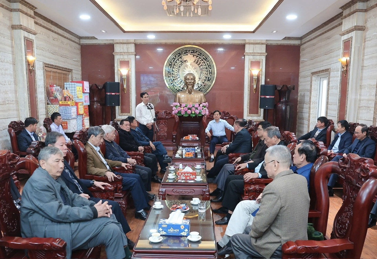 GẶP MẶT NGUYÊN CHỈ HUY HỌC VIỆN TRƯỚC THỀM XUÂN MỚI