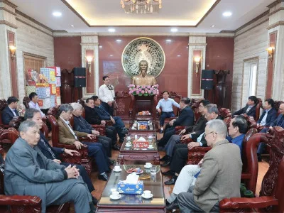 GẶP MẶT NGUYÊN CHỈ HUY HỌC VIỆN TRƯỚC THỀM XUÂN MỚI